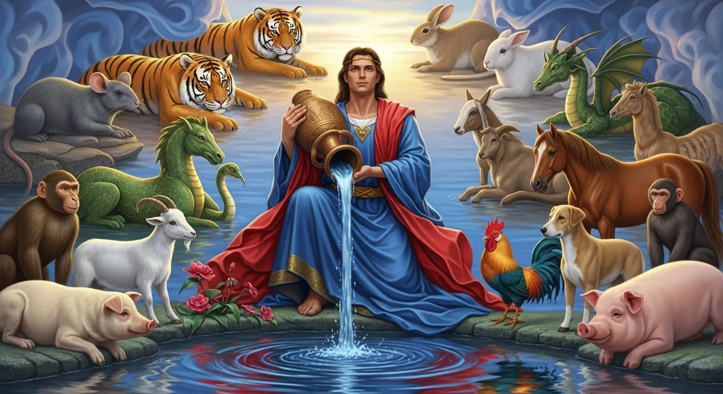 Восточный гороскоп для Водолея — 12 животных цикла