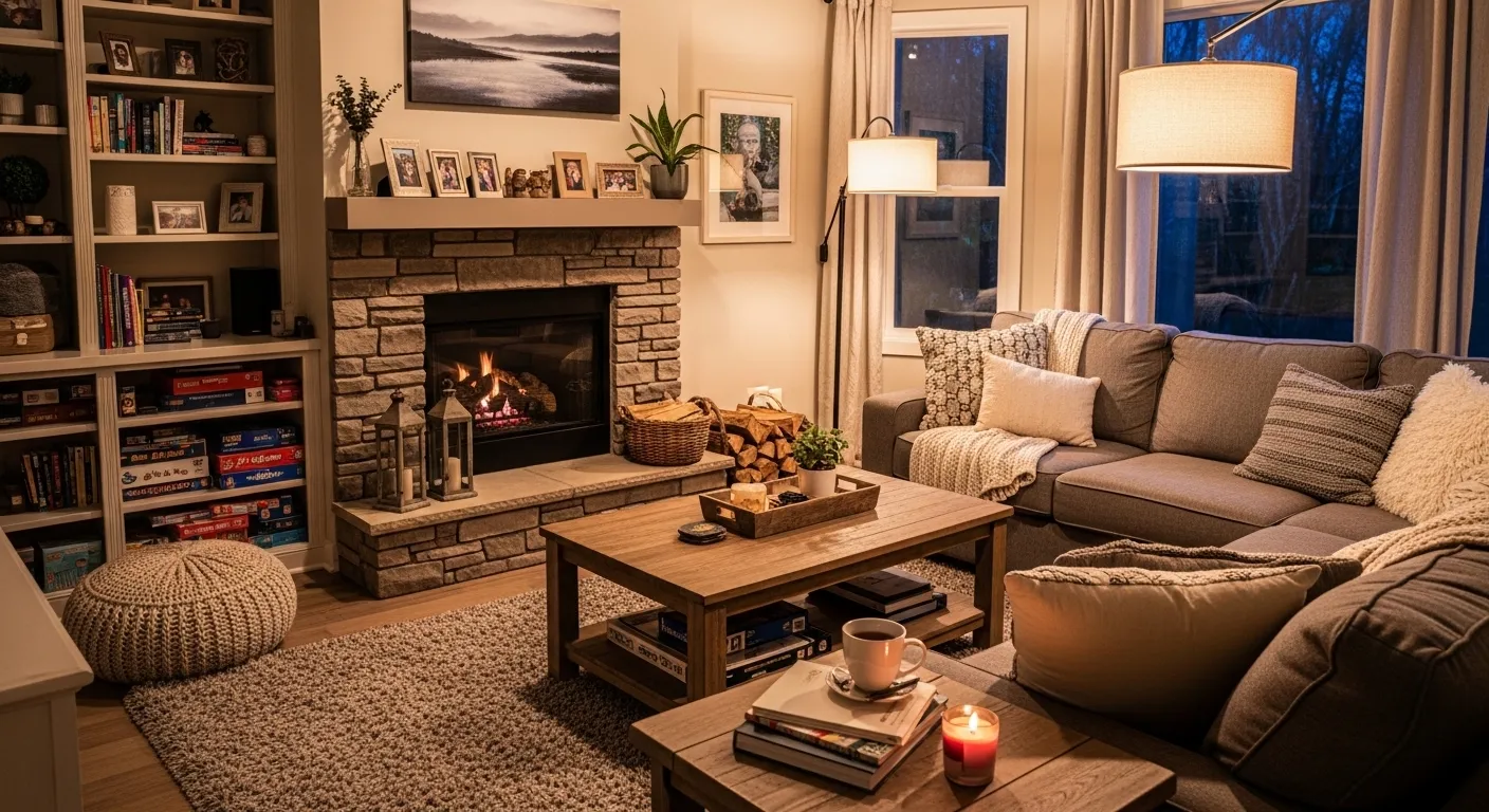 Тёплая атмосфера в доме и связь с близкими