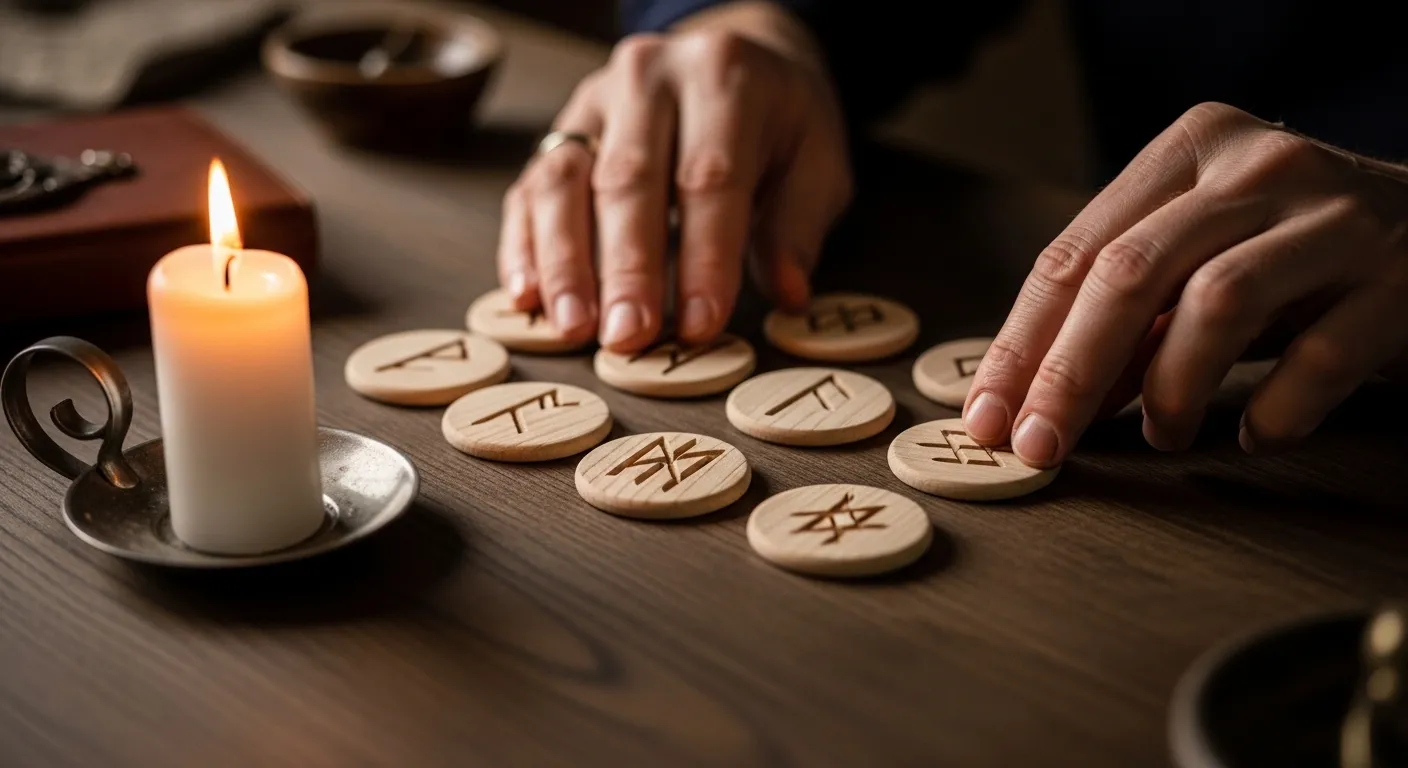 Расклады на рунах и руна дня